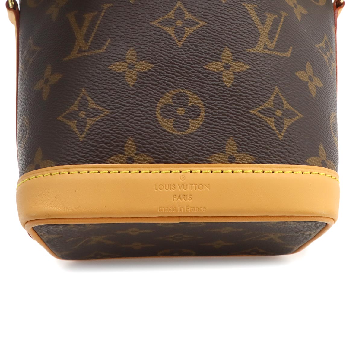 Monogram Nano Noe Hand Shoulder Bag Brown M81266 Purse
