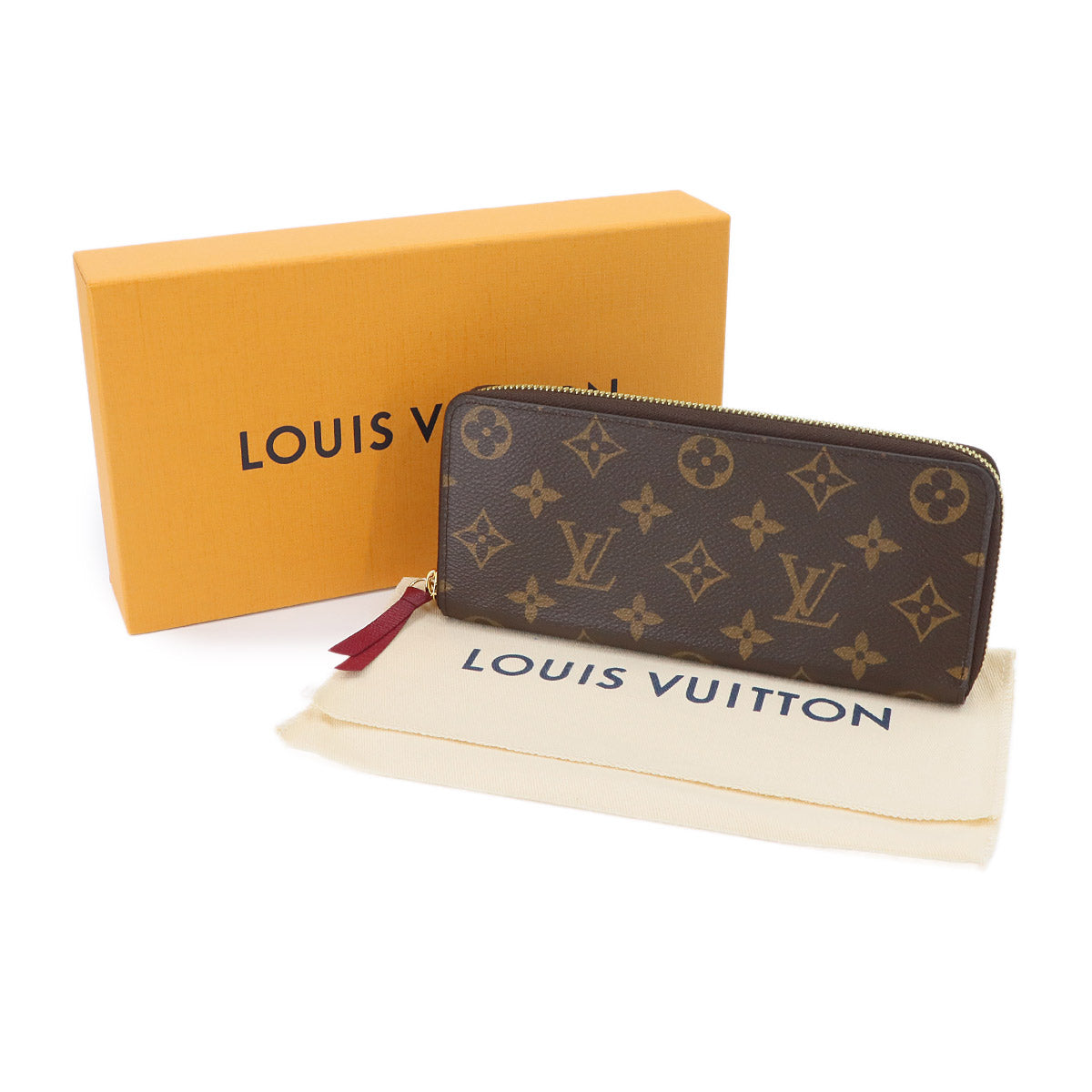 Monogram Clemence Wallet Fuchsia M60742 Purse