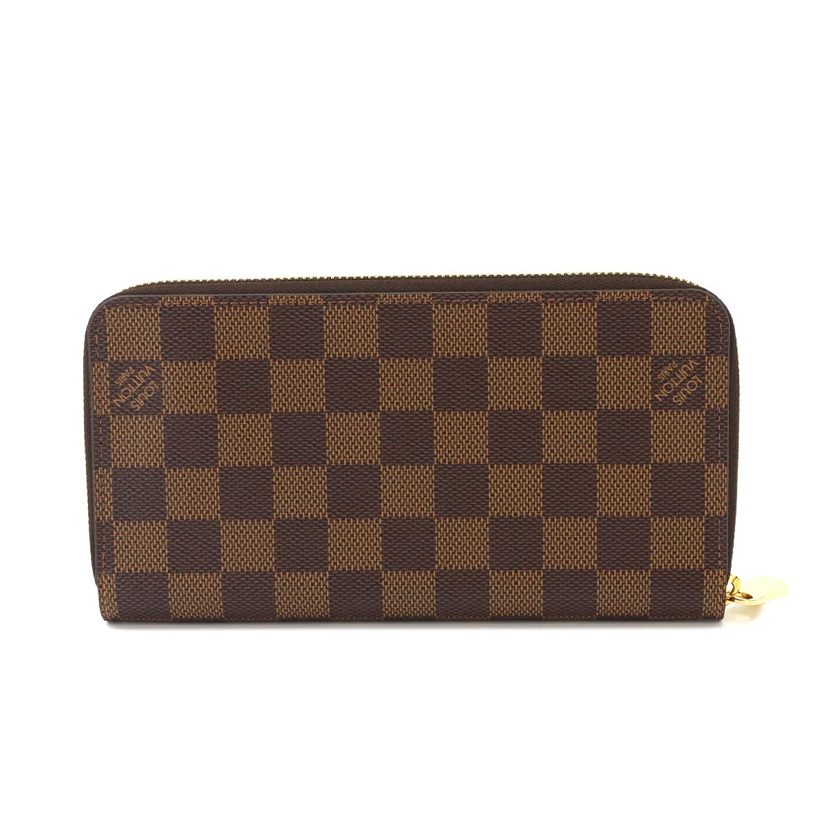 Damier Zippy Wallet Ebene Rose Ballerine N60046