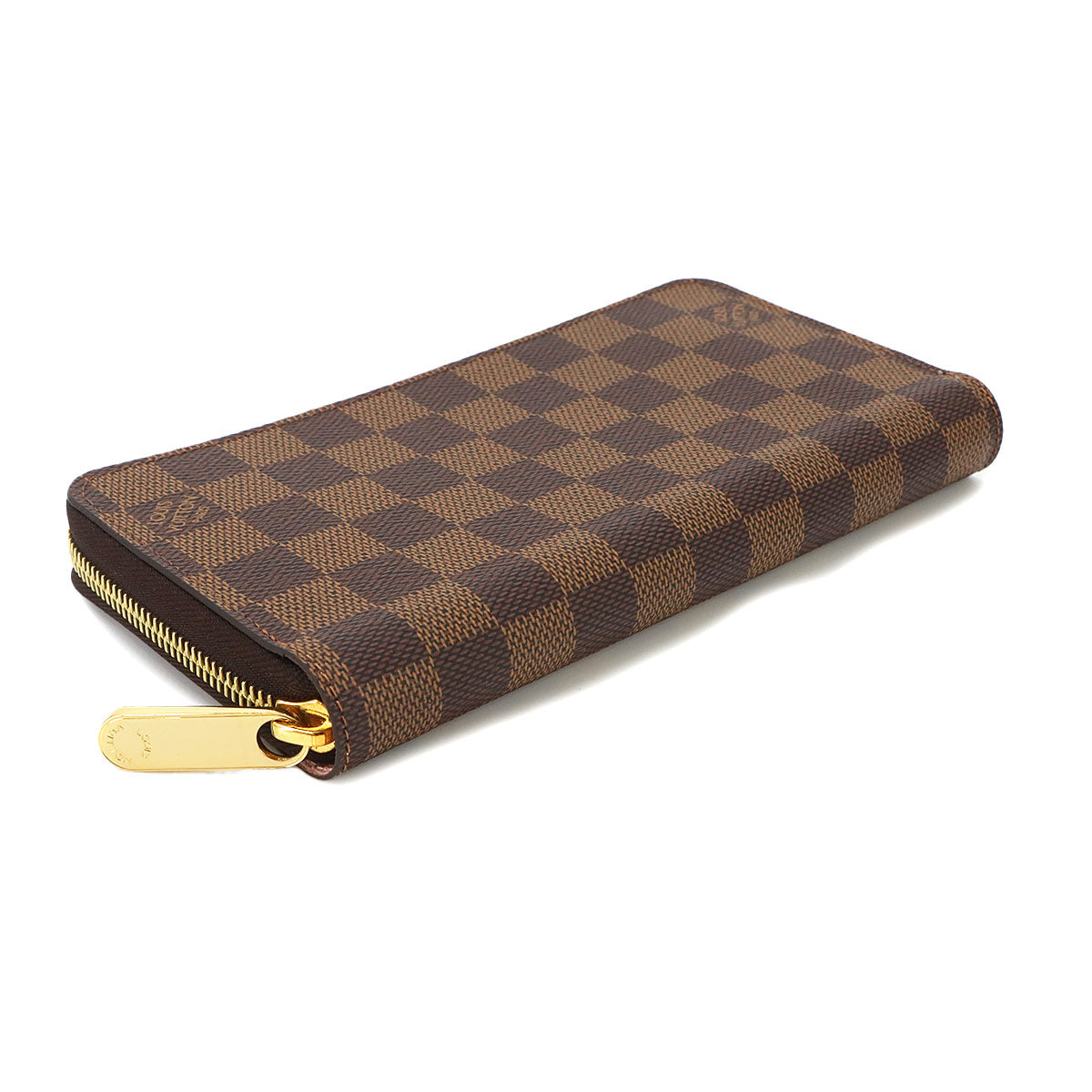 Damier Zippy Wallet Ebene Rose Ballerine N60046