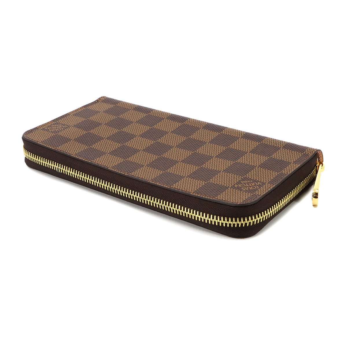 Damier Zippy Wallet Ebene Rose Ballerine N60046