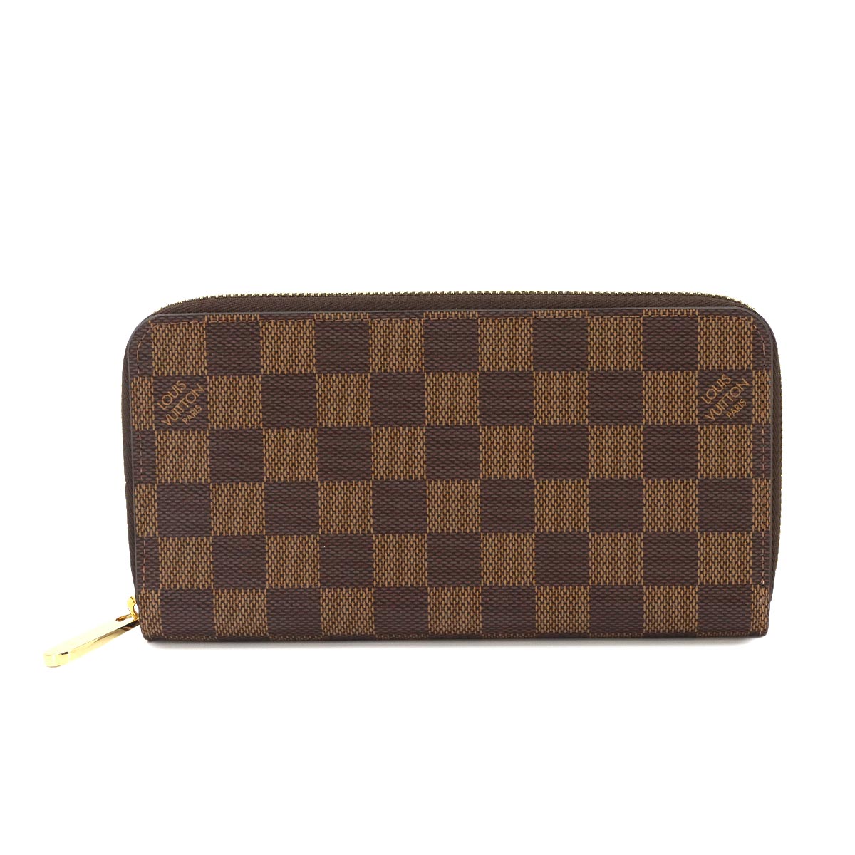 Damier Zippy Wallet Ebene Rose Ballerine N60046
