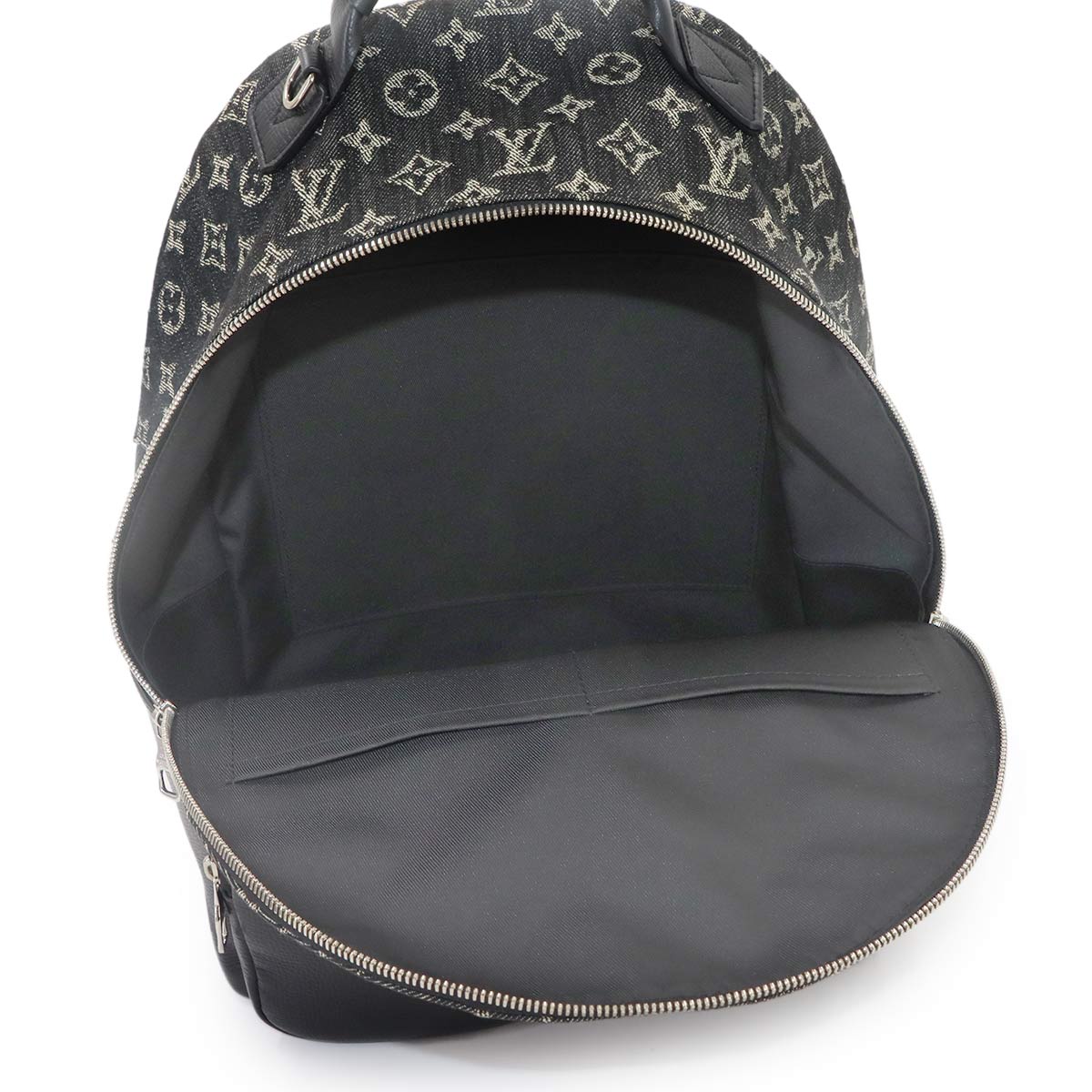 Monogram Denim Backpack Multipocket Leather M45973 NIGO