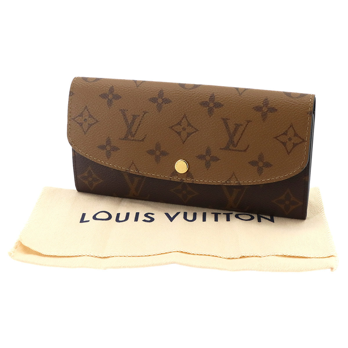 Monogram Reverse Emilie Wallet Brown M82157