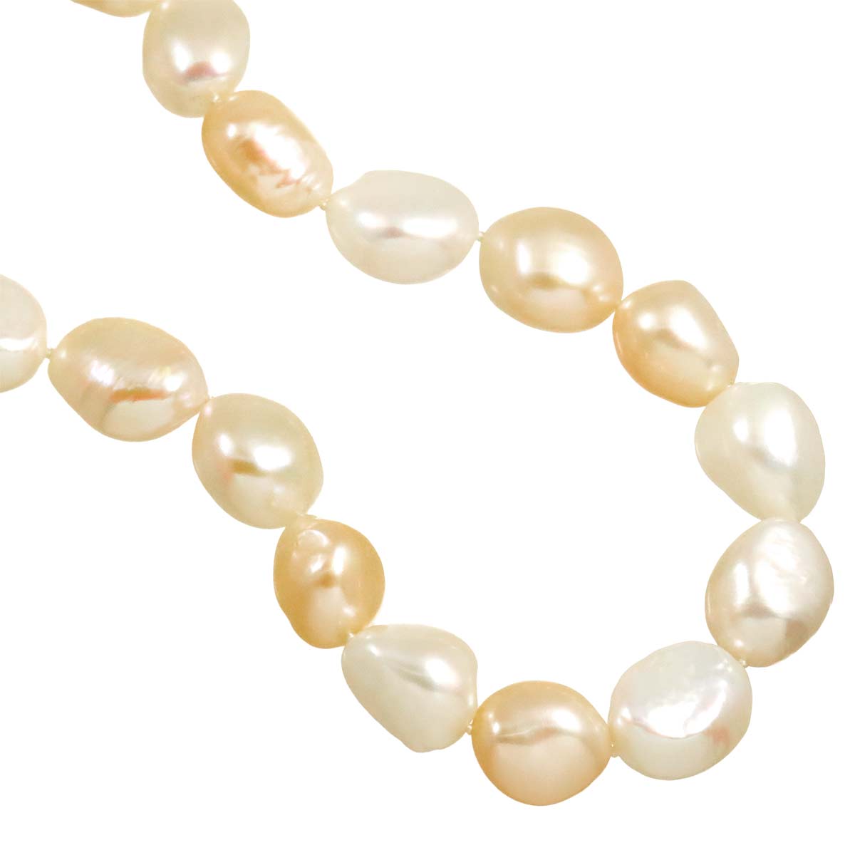 Baroque Pearl Necklace SV Silver 925
