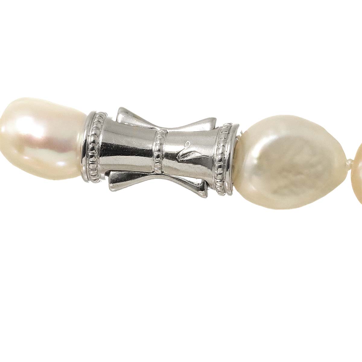 Baroque Pearl Necklace SV Silver 925