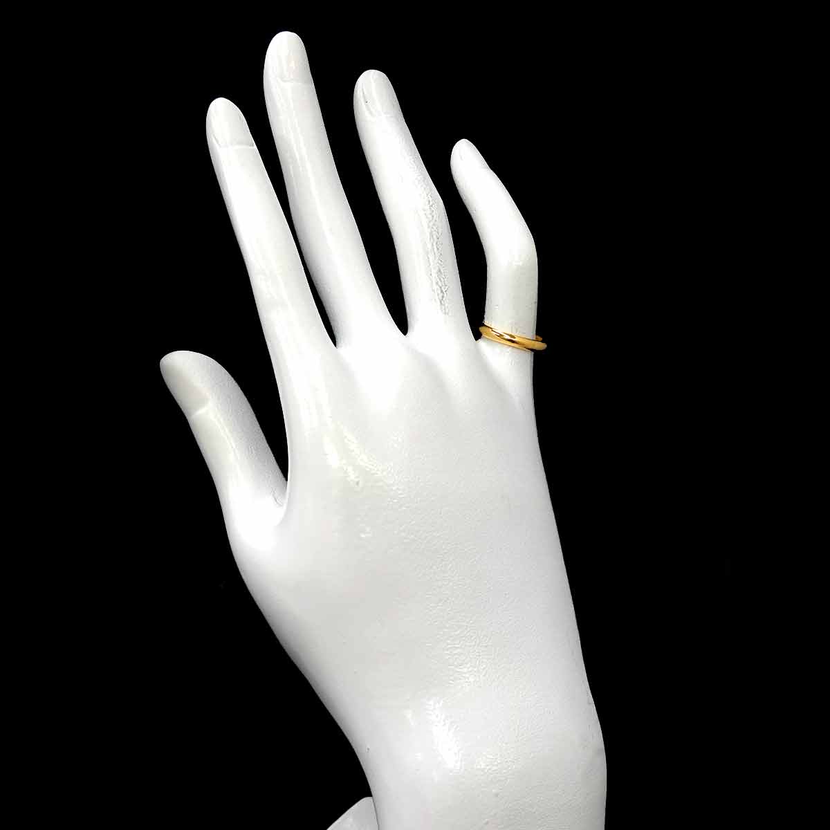 1895 Classic Diamond 1P Ring 18K YG 750 Size47 4(US)
