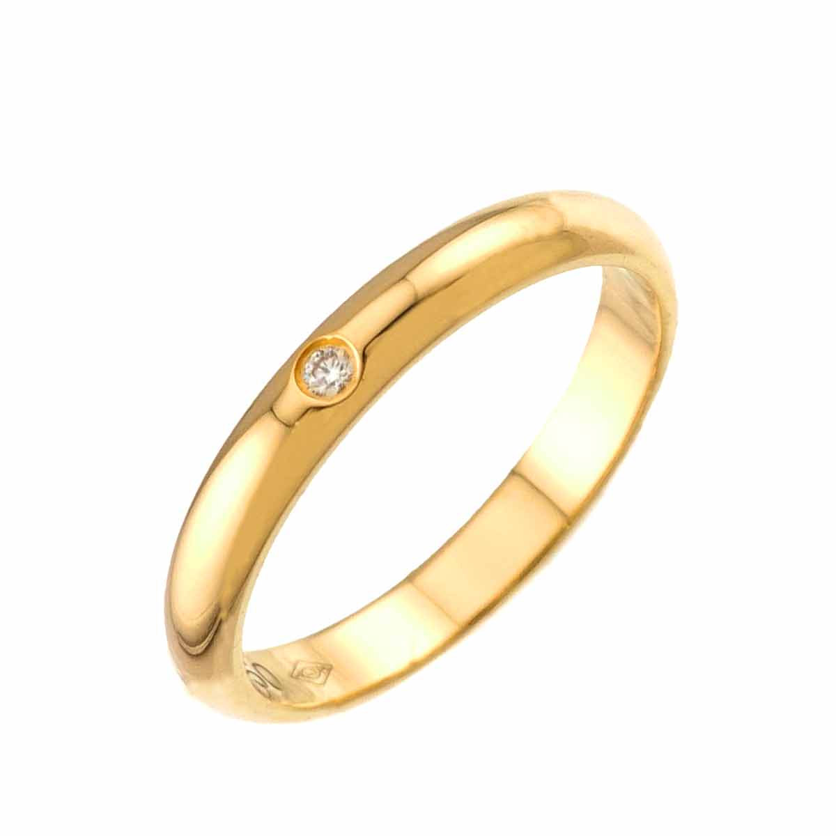 1895 Classic Diamond 1P Ring 18K YG 750 Size47 4(US)