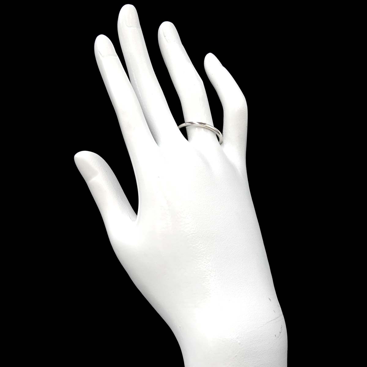 GRAFF DShape Bund Ring Pt Platinum Size10-10.25(US)