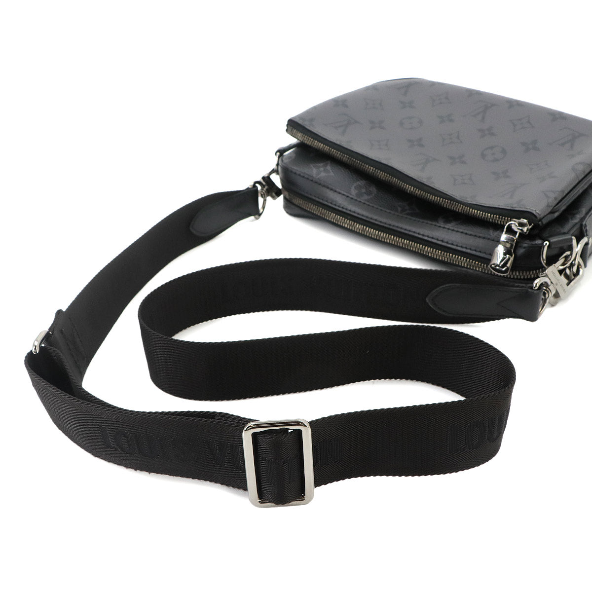 Monogram Eclipse Trio Messenger Shoulder Bag M69443 Purse