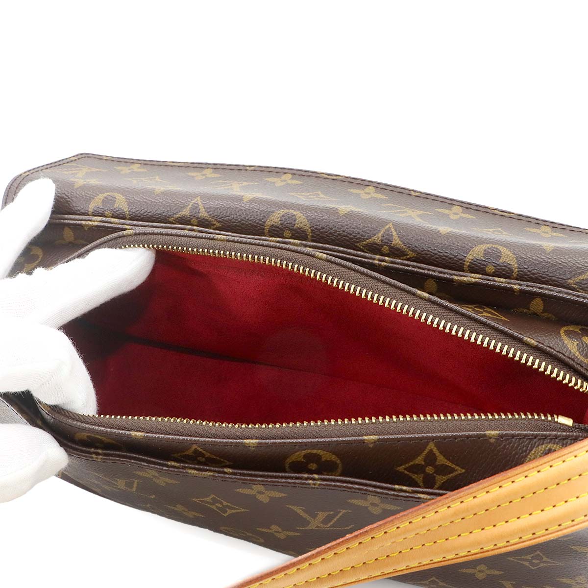 Monogram Viva Cite MM Shoulder Bag Brown M51164 Purse