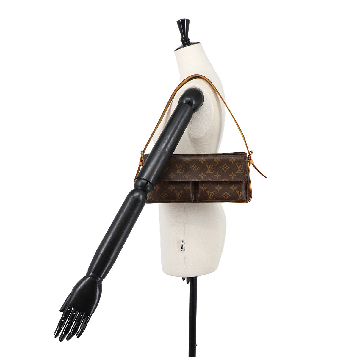 Monogram Viva Cite MM Shoulder Bag Brown M51164 Purse
