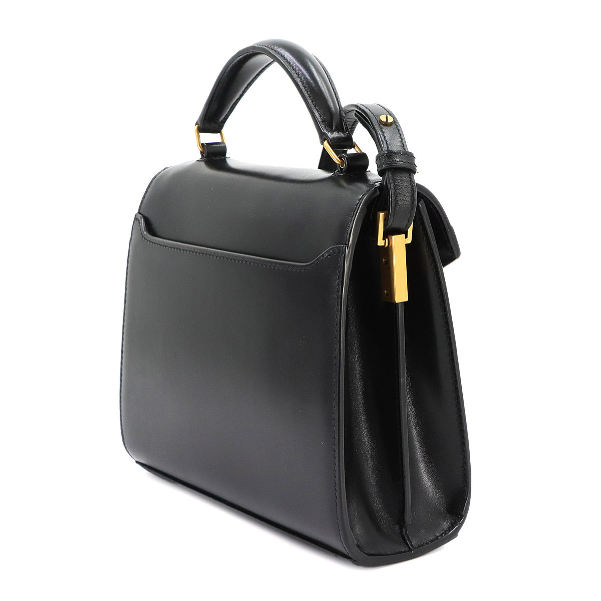Cassandra Top handle Mini Hand Shoulder Bag Black 623930