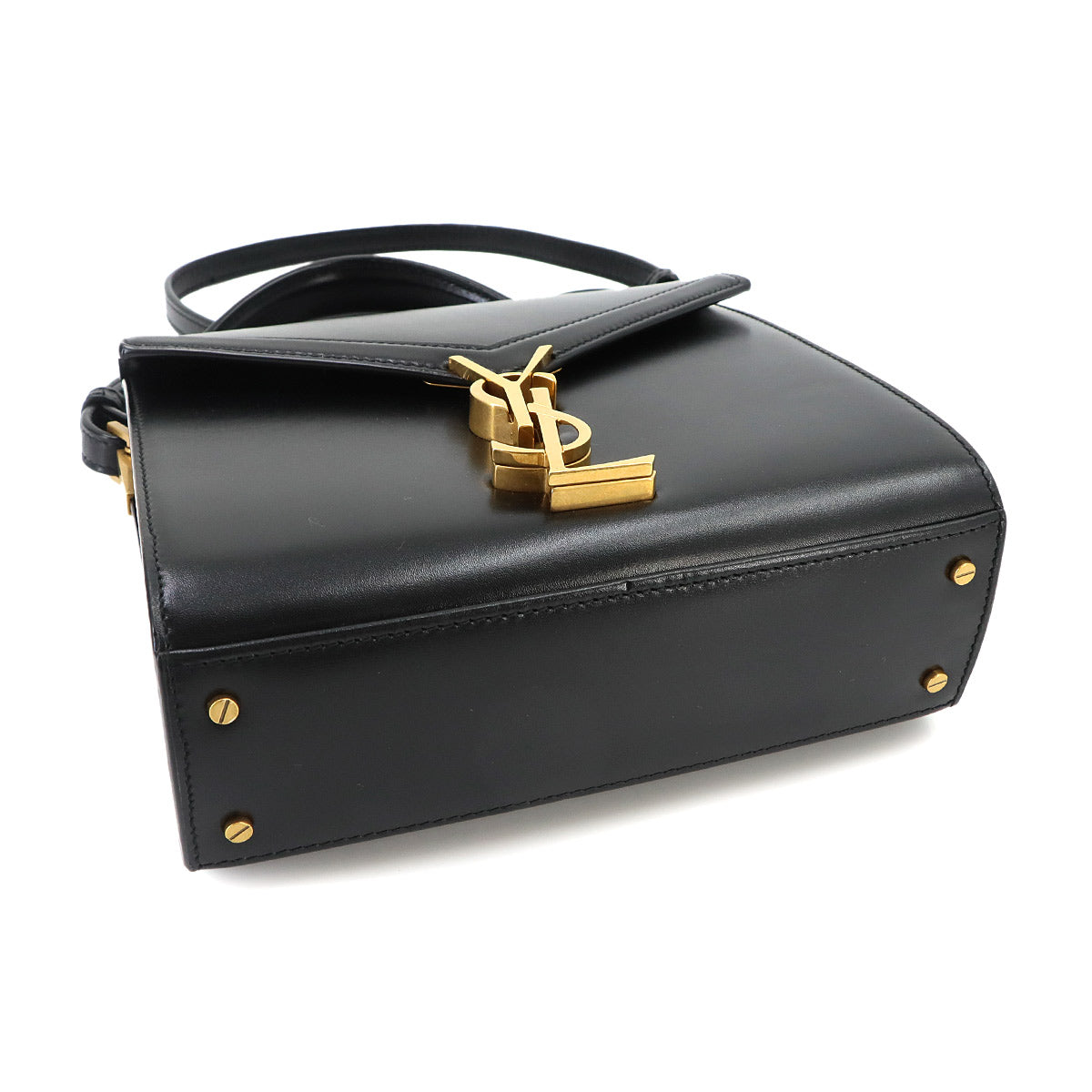 Cassandra Top handle Mini Hand Shoulder Bag Black 623930