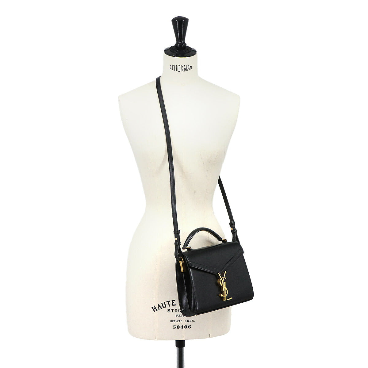 Cassandra Top handle Mini Hand Shoulder Bag Black 623930