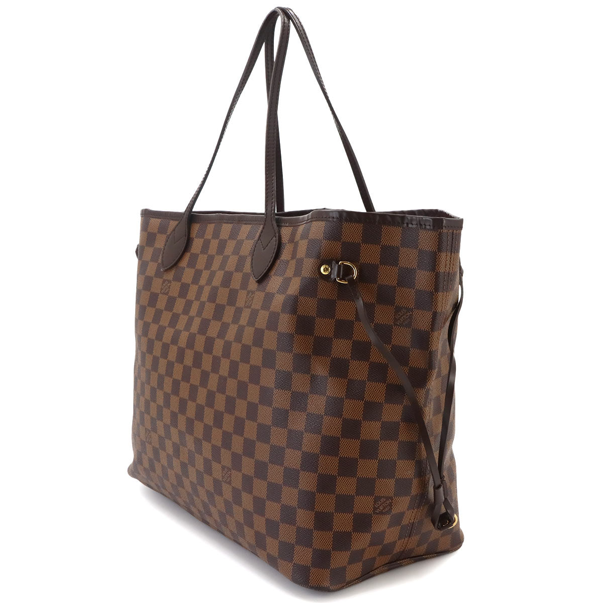 Damier Neverfull GM Tote Bag Ebene Cerise N51106 Purse