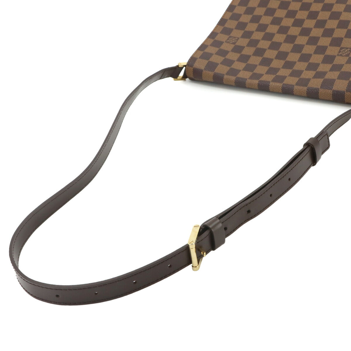 Damier Musette Shoulder Bag Ebene Brown N51302 Purse