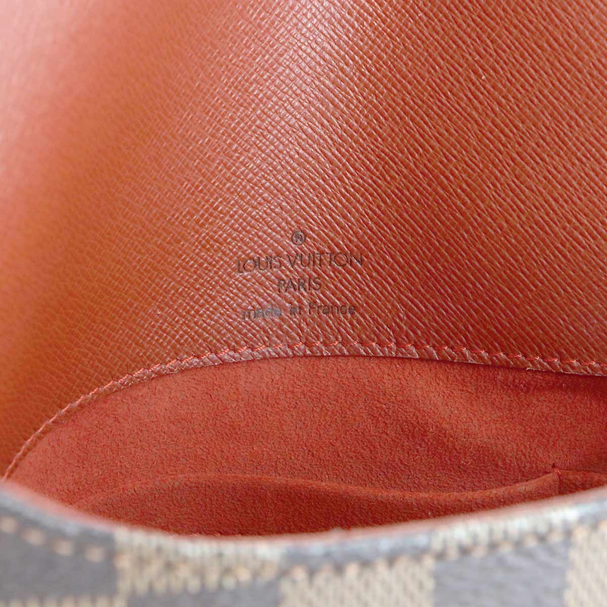 Damier Musette Shoulder Bag Ebene Brown N51302 Purse