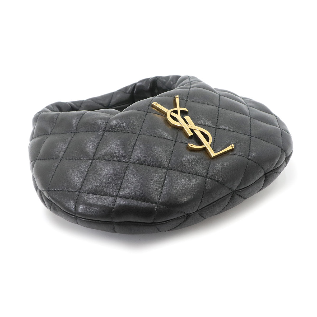 ICARINO Hand Bag Leather Black 851689 Purse