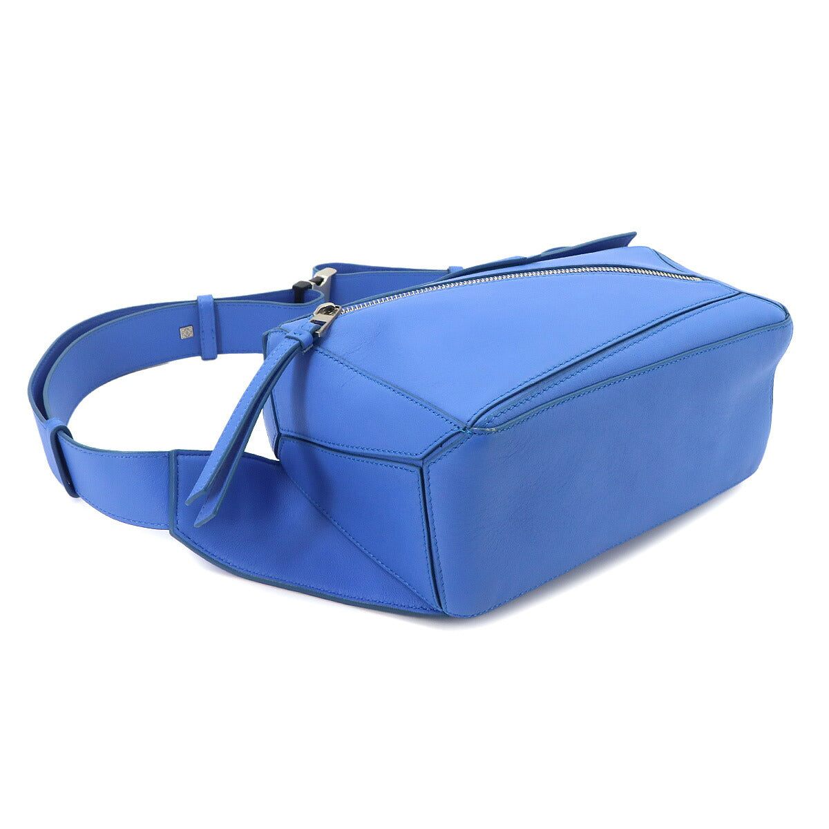 Pazzle Small BumBag Leather Seaside Blue B510P35X09 Crossbody Bag