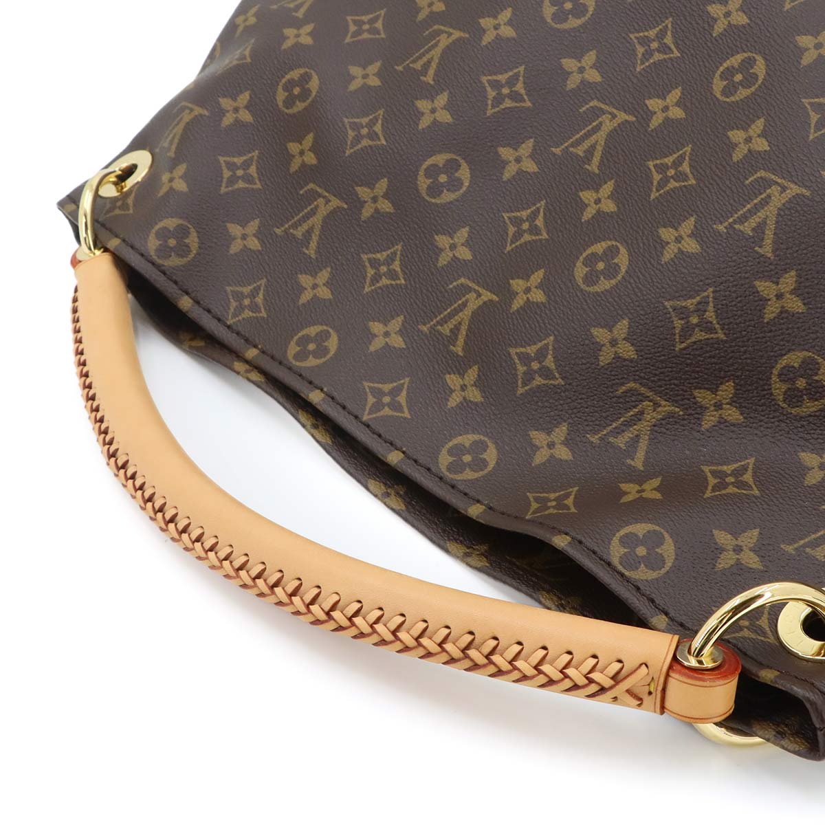 Monogram Artsy MM Shoulder Bag Brown M40249 Purse