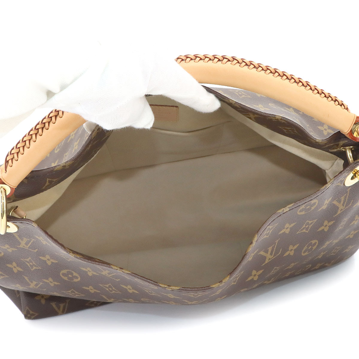 Monogram Artsy MM Shoulder Bag Brown M40249 Purse