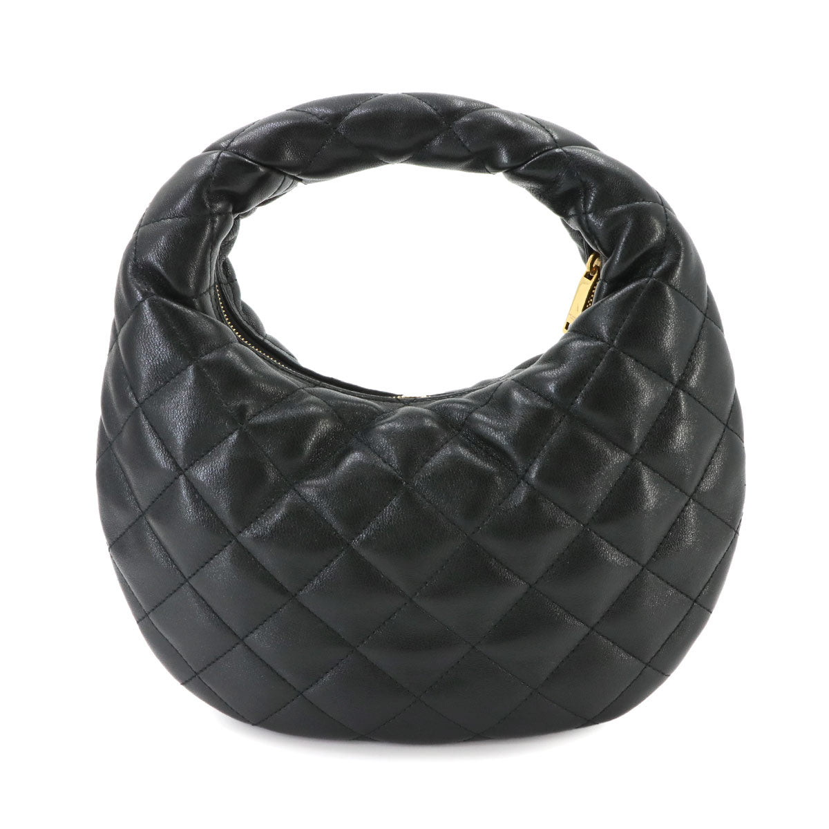 ICARINO Hand Bag Leather Black 851689 Purse