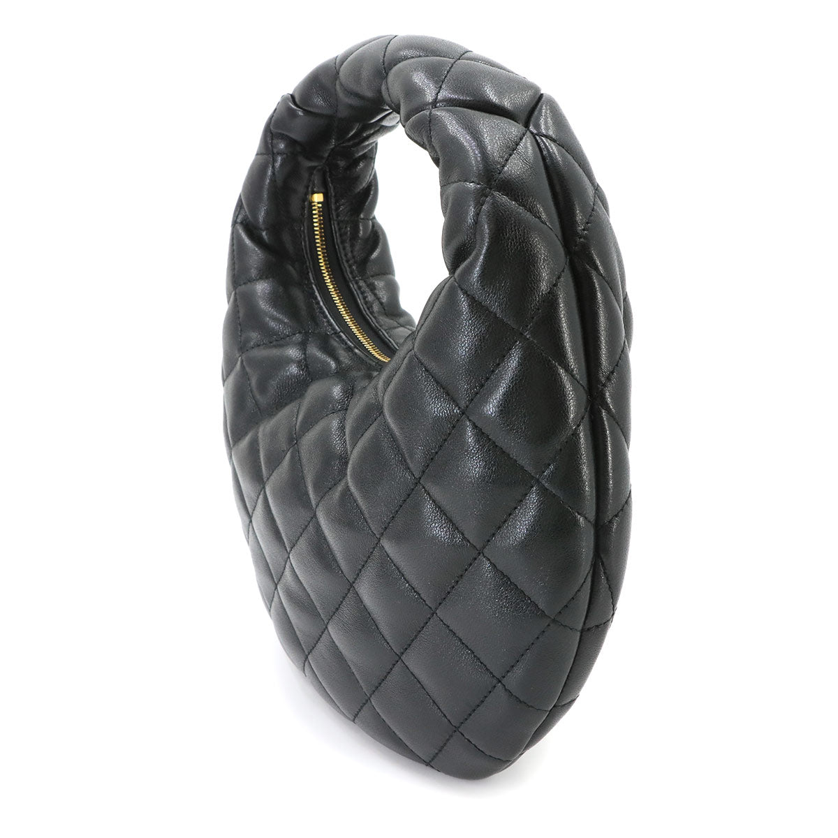 ICARINO Hand Bag Leather Black 851689 Purse