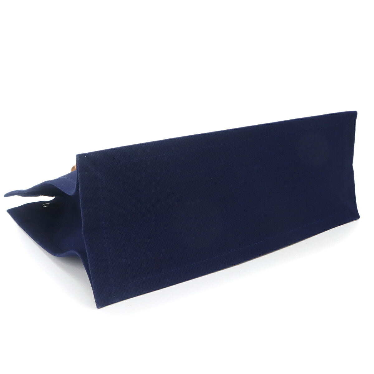 Rive Gauche Large Tote Bag Canvas Navy Beige 509415