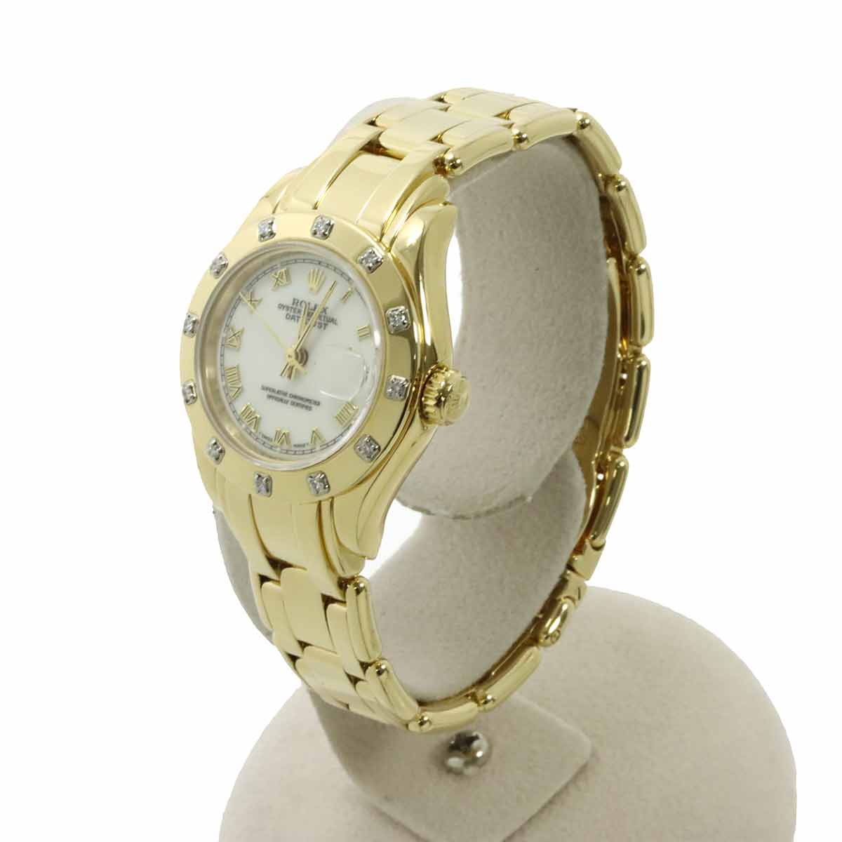 Datejust Pearl Master 69318 Serial T 750 YG Diamond Bezel