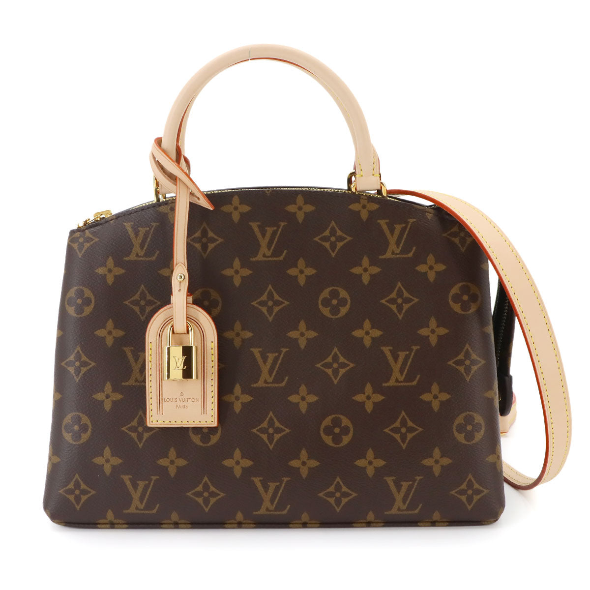 Monogram Petit Palais PM Hand Shoulder Bag Brown M45900