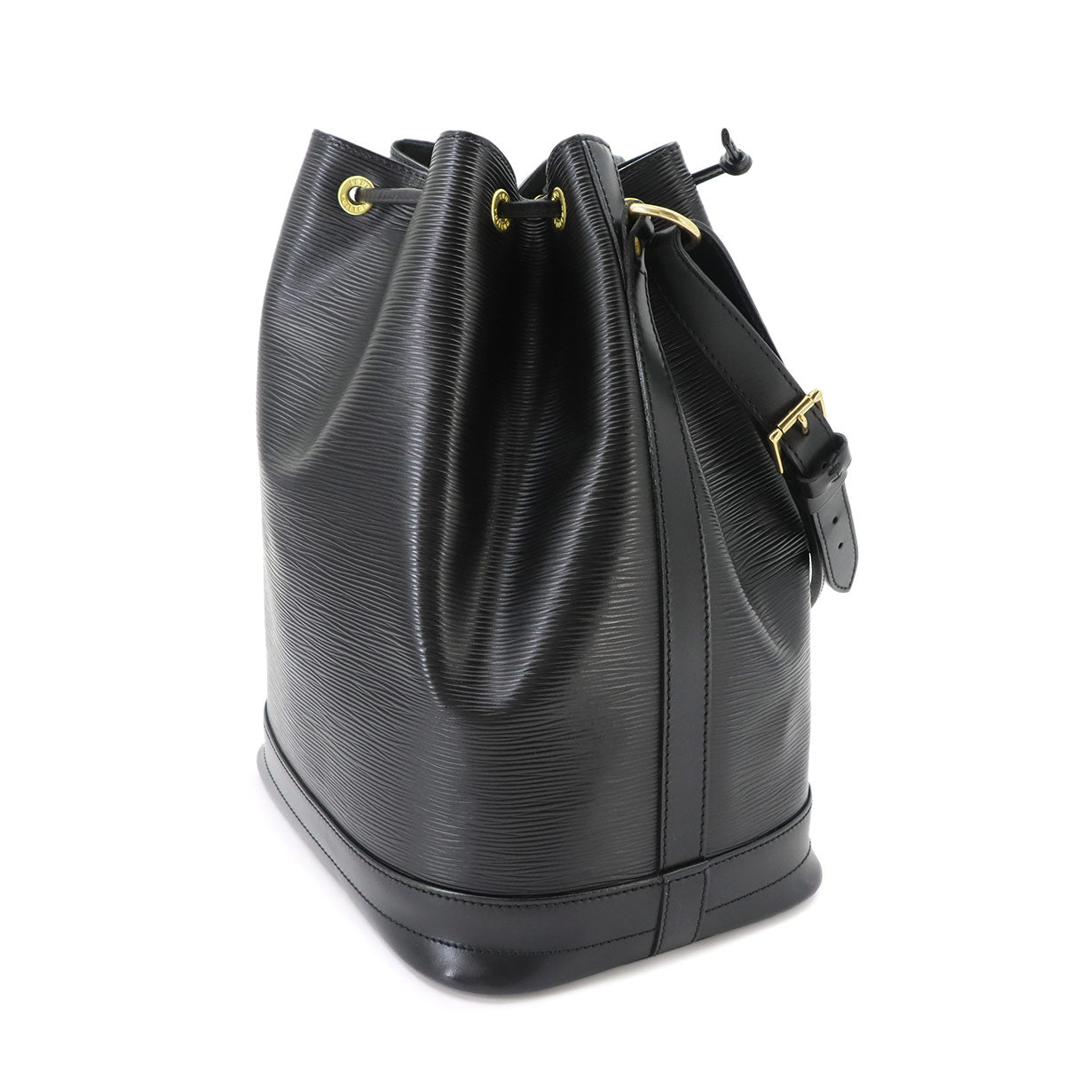 Epi Noe Shoulder Bag Leather Noir M59002 Purse