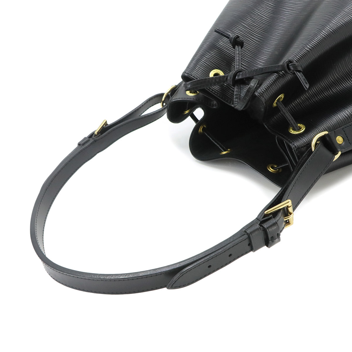 Epi Noe Shoulder Bag Leather Noir M59002 Purse