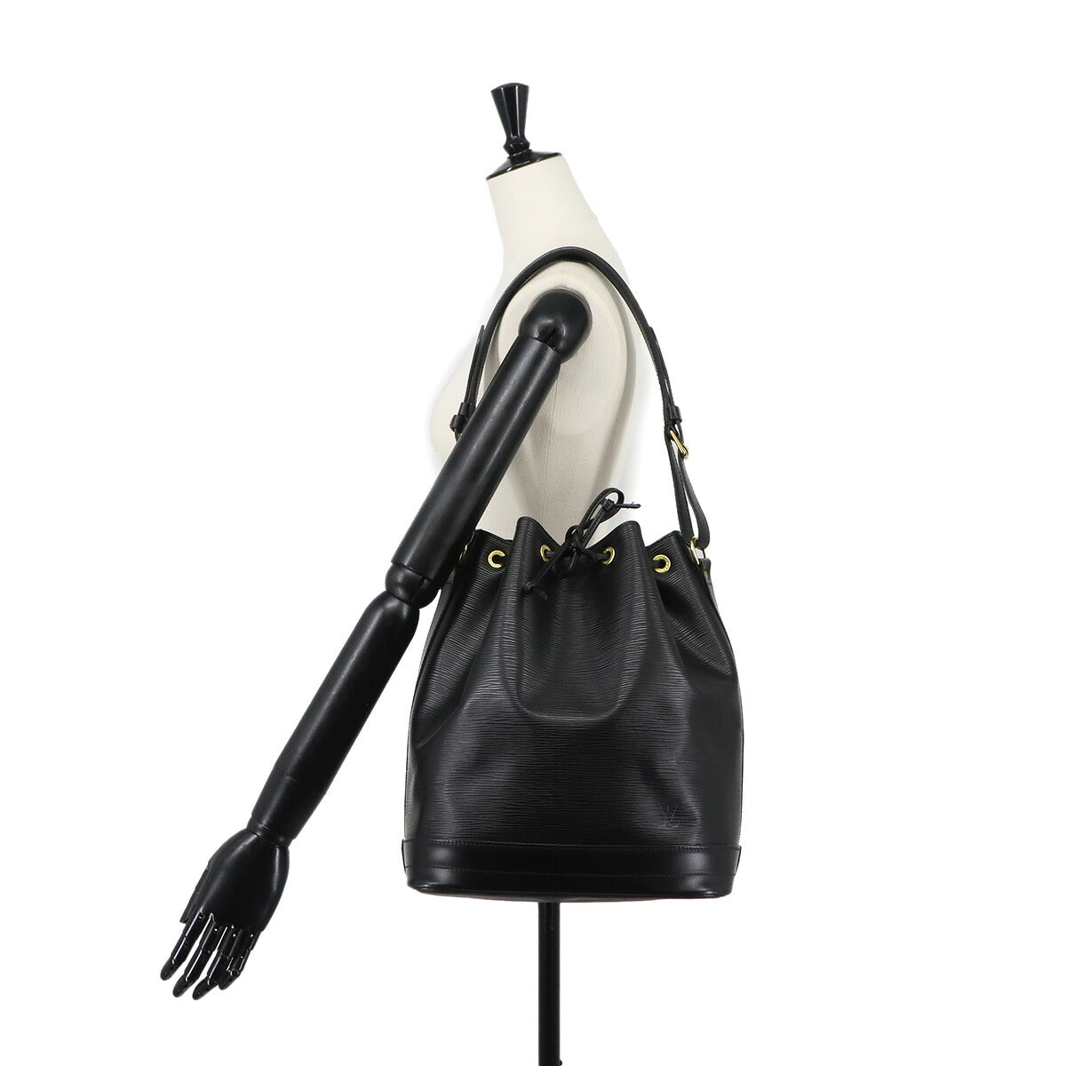 Epi Noe Shoulder Bag Leather Noir M59002 Purse