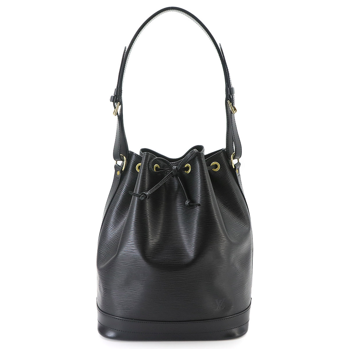Epi Noe Shoulder Bag Leather Noir M59002 Purse