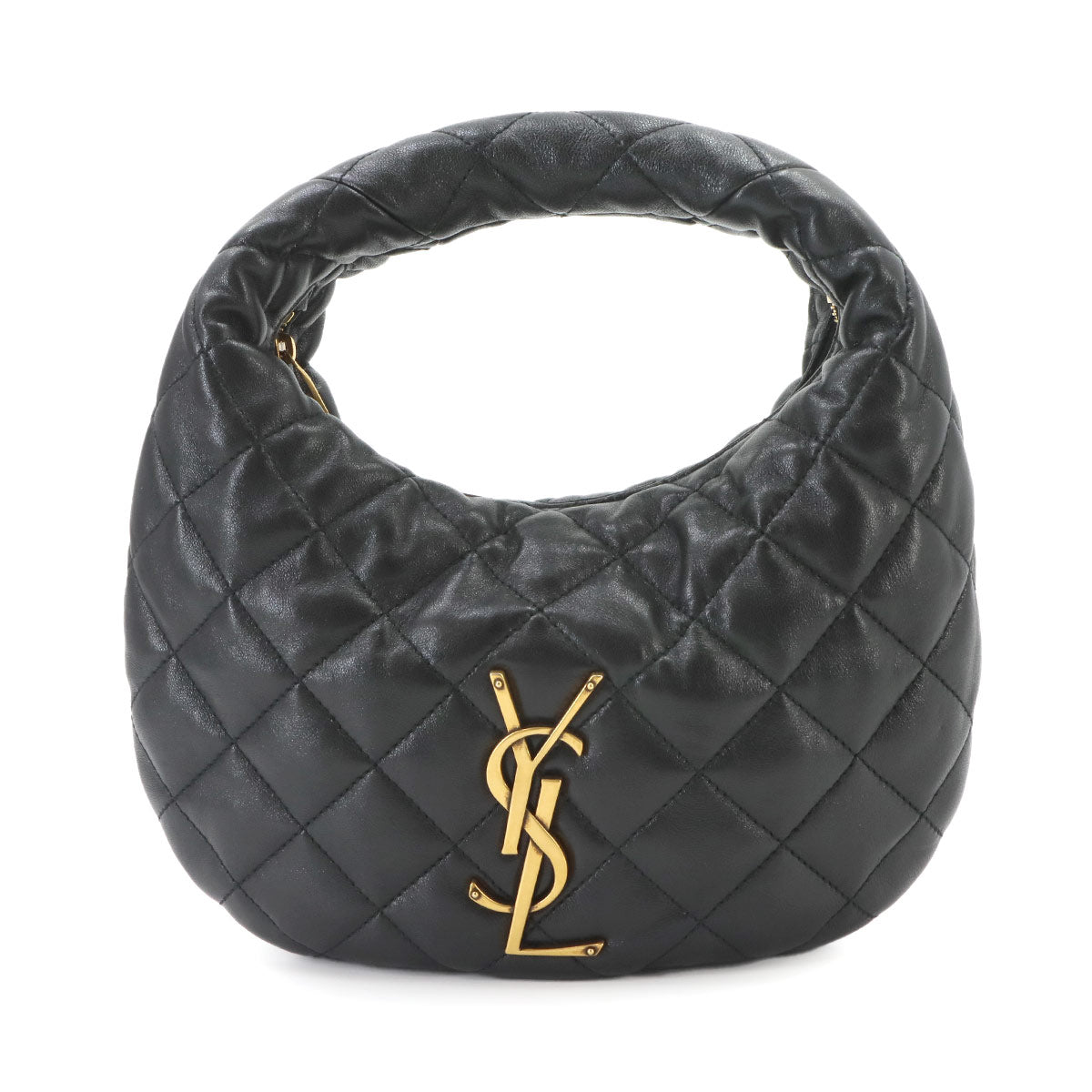 ICARINO Hand Bag Leather Black 851689 Purse