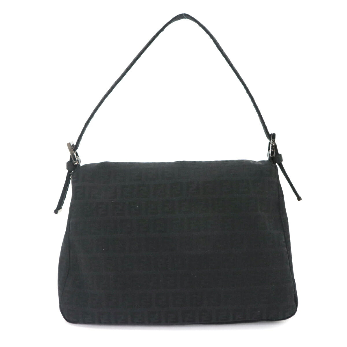 Zucchino Mamma Baguette Shoulder Bag Canvas Black 8BR001
