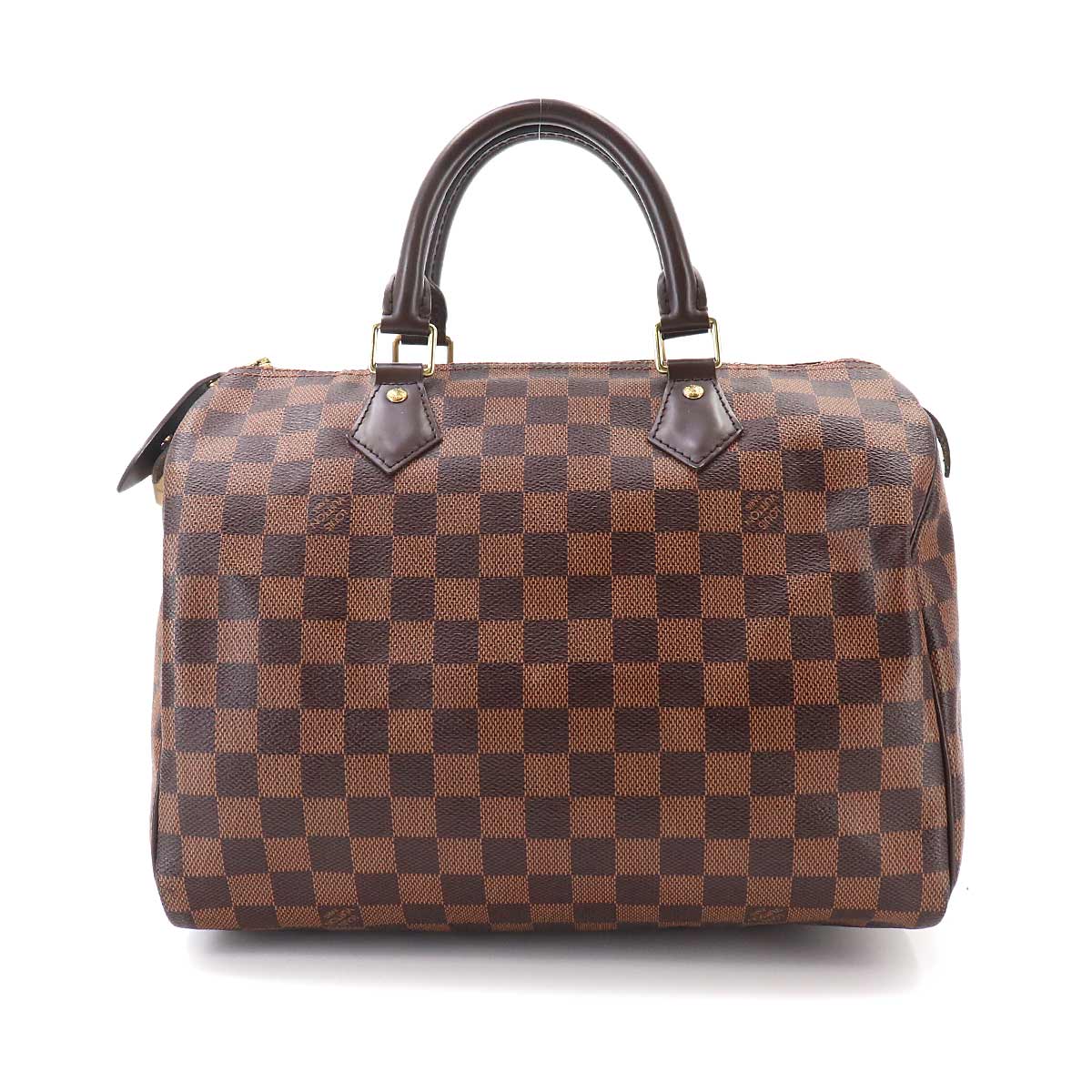 Damier Speedy 30 Hand Bag Ebene N41364 Brown Purse