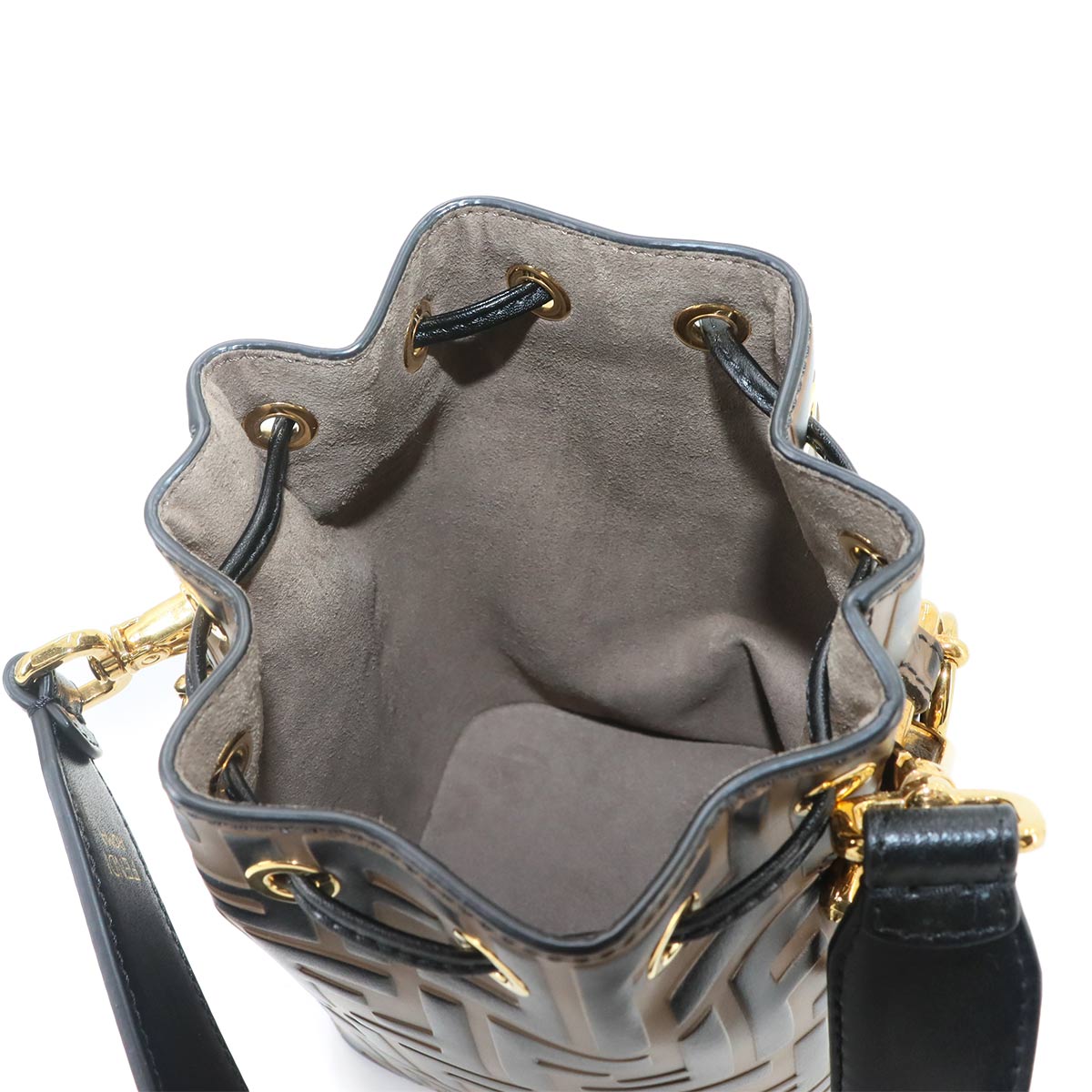 Zucca Mon Tresor 2way Hand Shoulder Bag Leather Brown 8BS010