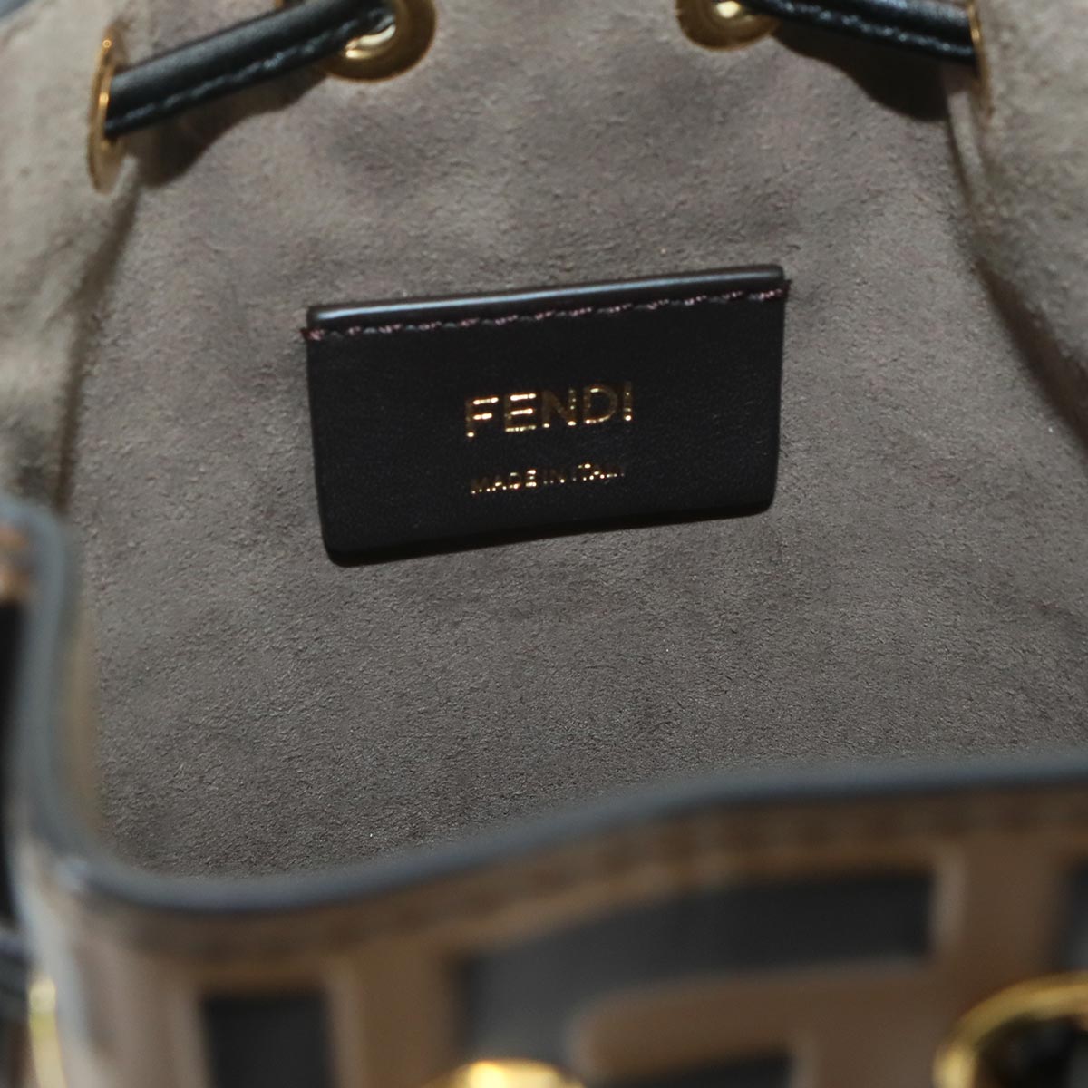 Zucca Mon Tresor 2way Hand Shoulder Bag Leather Brown 8BS010