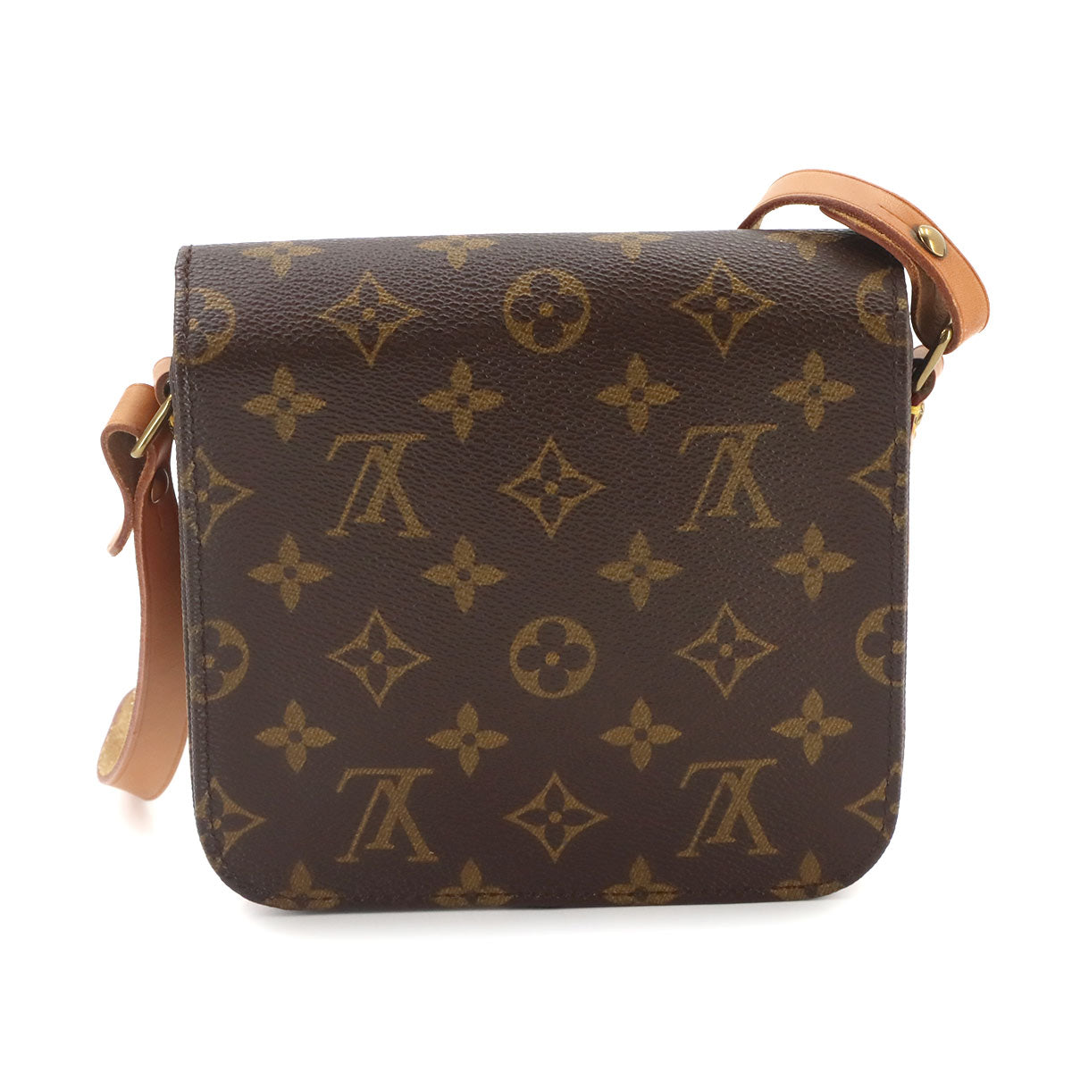 Monogram Mini Cartouchiere Shoulder Bag Brown M51254