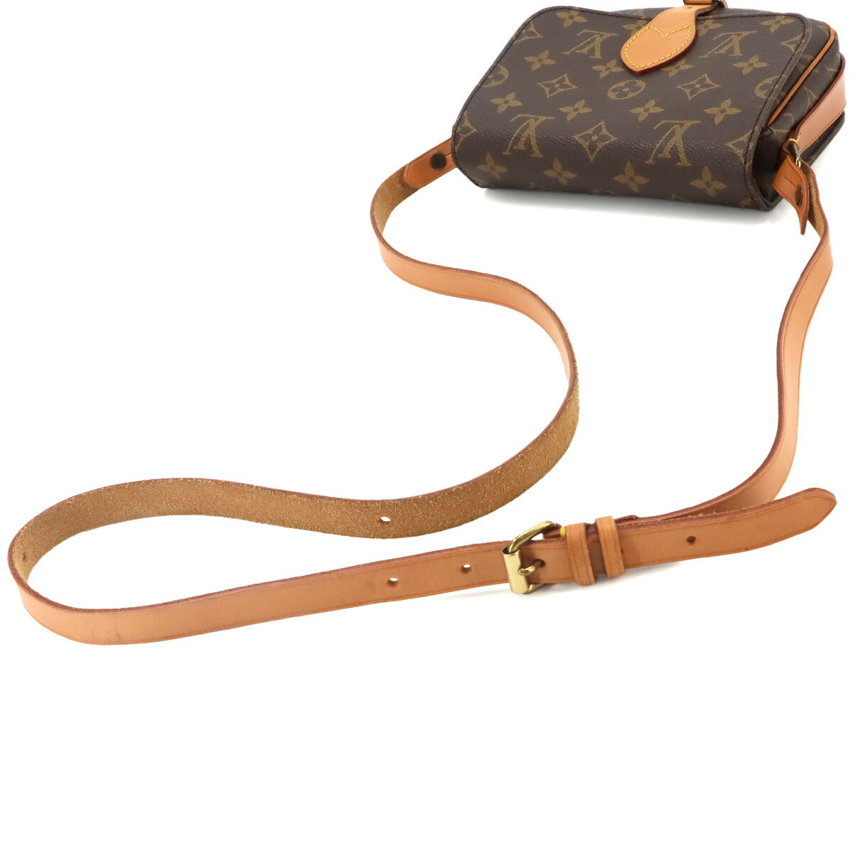 Monogram Mini Cartouchiere Shoulder Bag Brown M51254