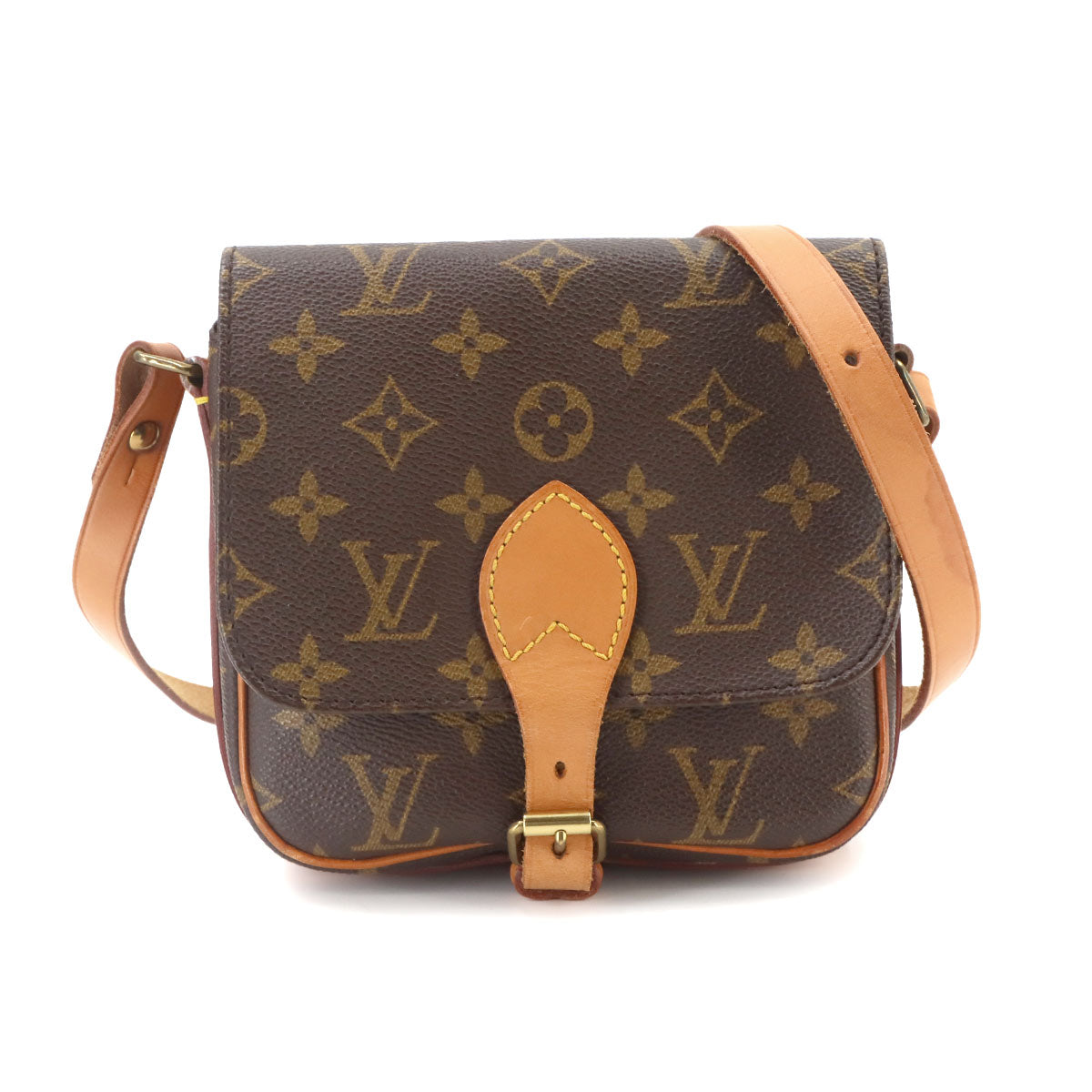Monogram Mini Cartouchiere Shoulder Bag Brown M51254