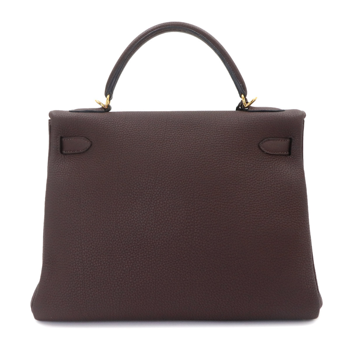 Kelly 32 2way Hand Shoulder Bag Togo Chocolat Purse