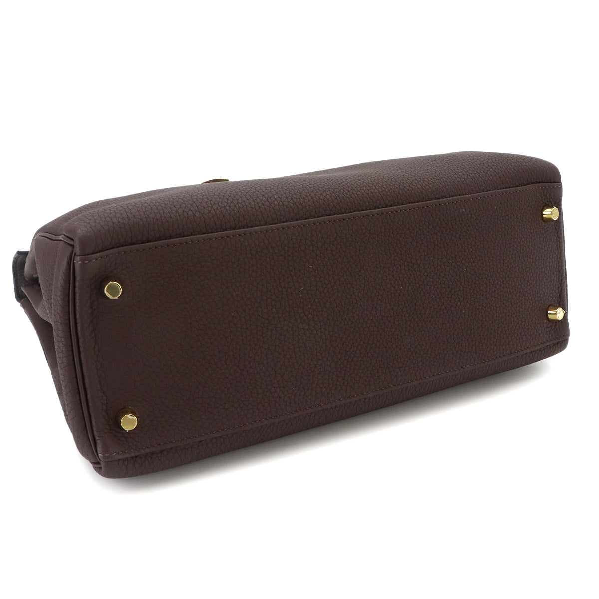 Kelly 32 2way Hand Shoulder Bag Togo Chocolat Purse