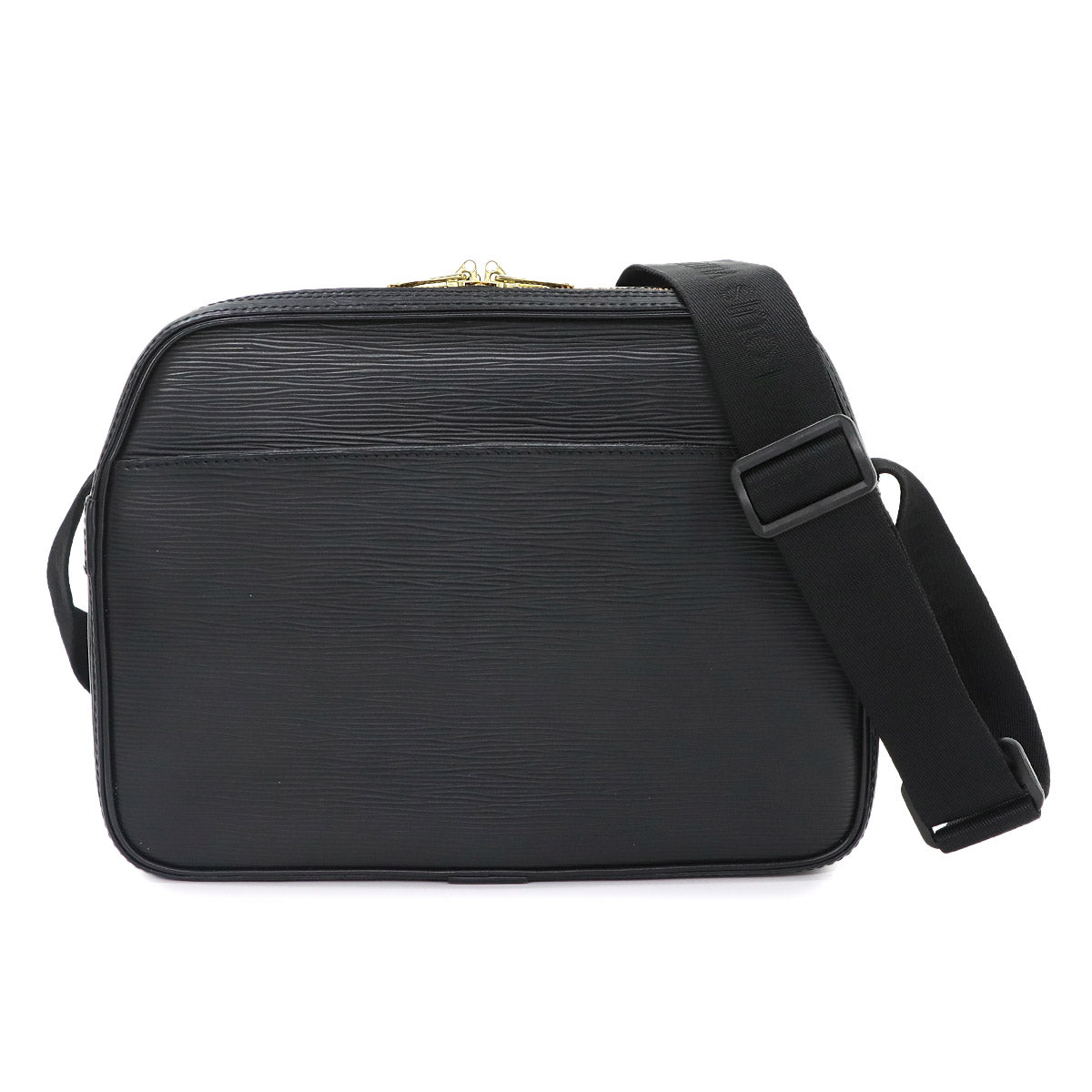 Epi Reporter SPO Shoulder Bag Leather Noir Purse