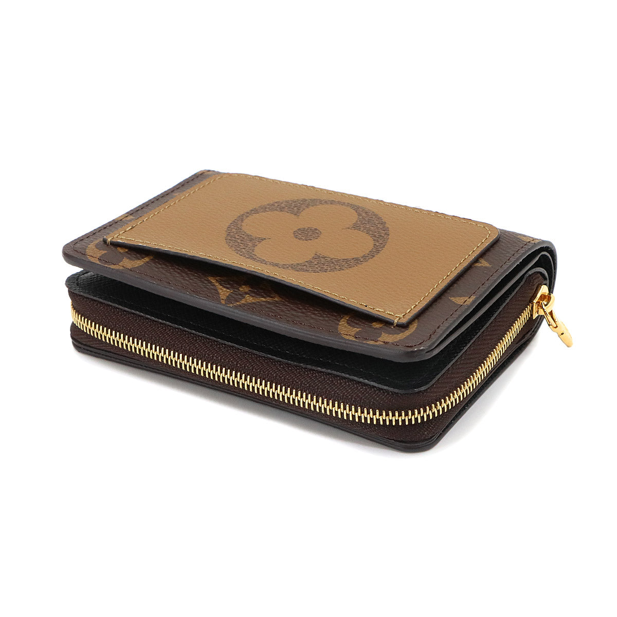 Monogram Reverse Lou Wallet Brown M81461