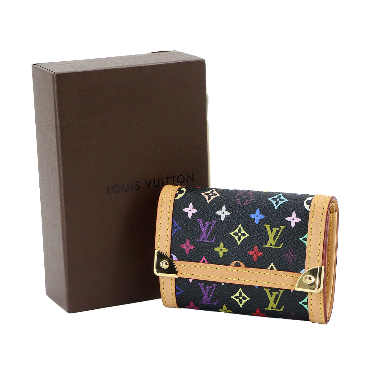 Monogram Multi Color Porte Monnaie Plat Coin Purse M92656