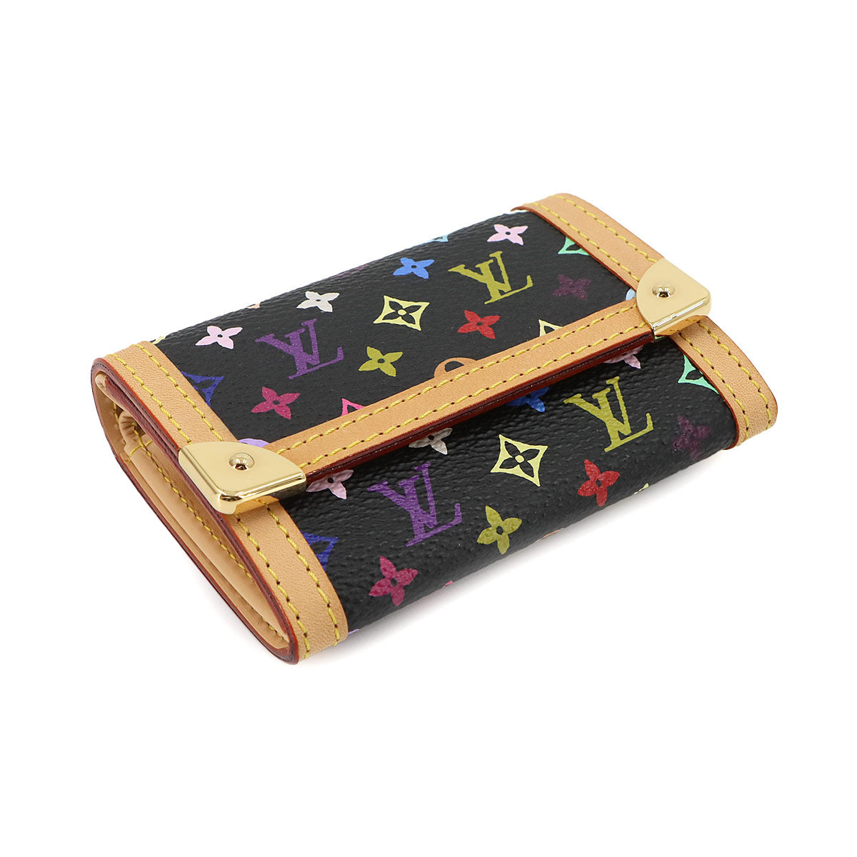 Monogram Multi Color Porte Monnaie Plat Coin Purse M92656