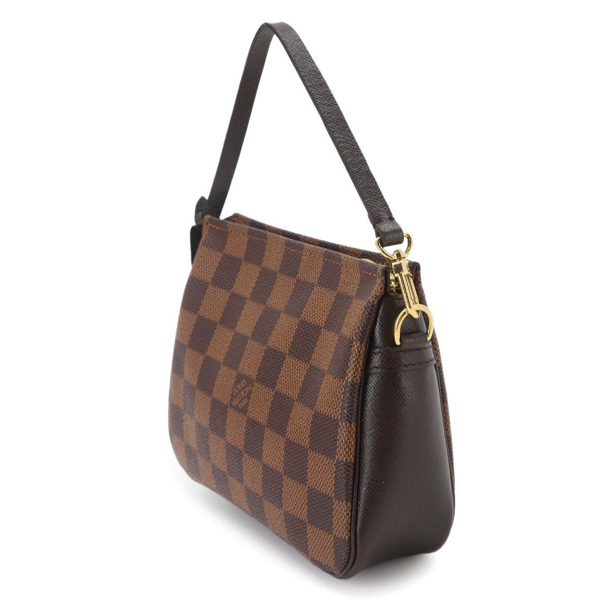 Damier Truth Makeup Pouch Hand Bag Ebene N51982 Purse